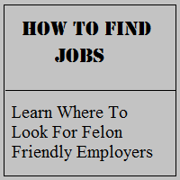 Job Programs For Ex Felons